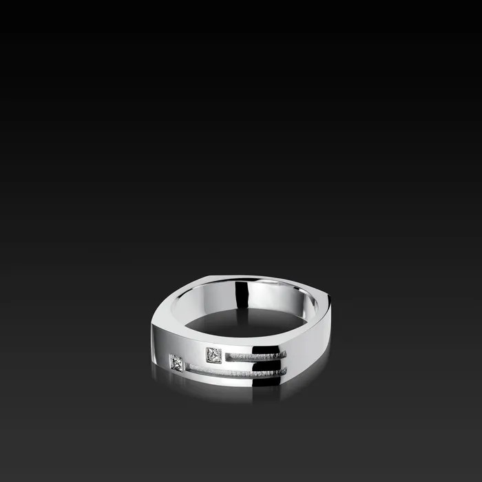 Groove Square Diamond Band John Atencio Rings