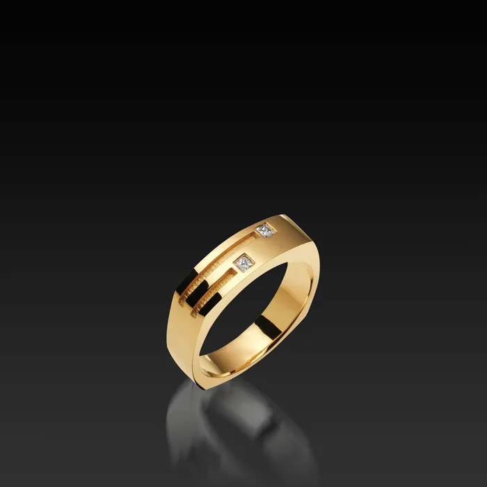 Groove Square Diamond Band John Atencio Rings