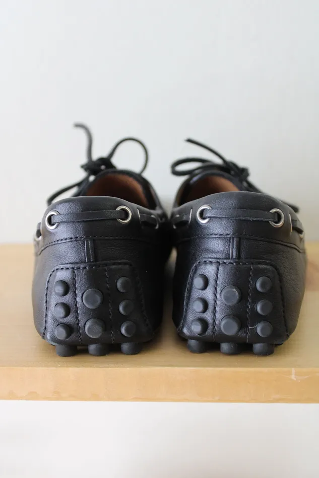 Gucci Rings Gucci Black Leather Driver Shoe Loafer Size 7
