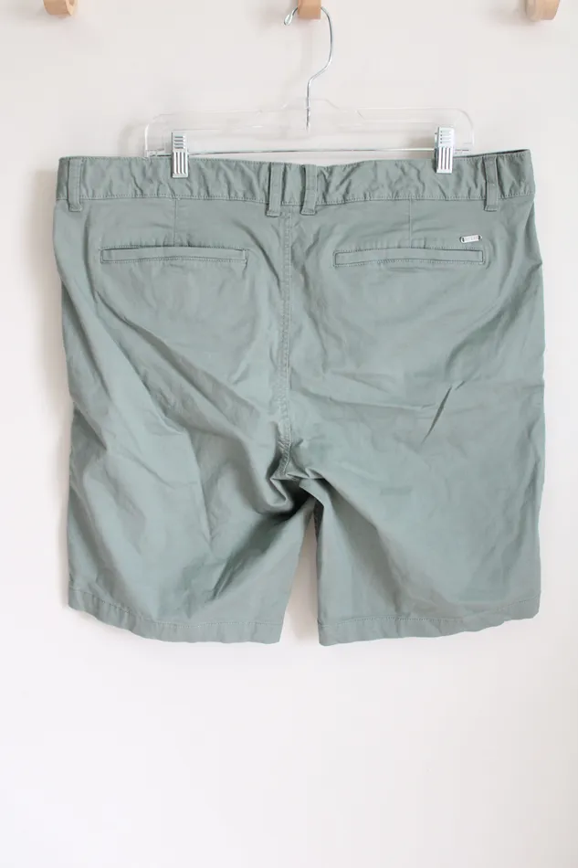 Guess Guess Blue Green Chino Shorts 38 Rings