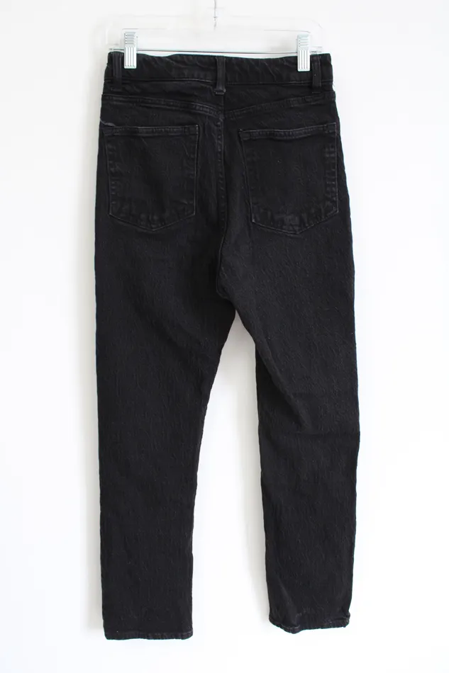 HM Black Denim Straight Fit Jeans 0 HM Rings
