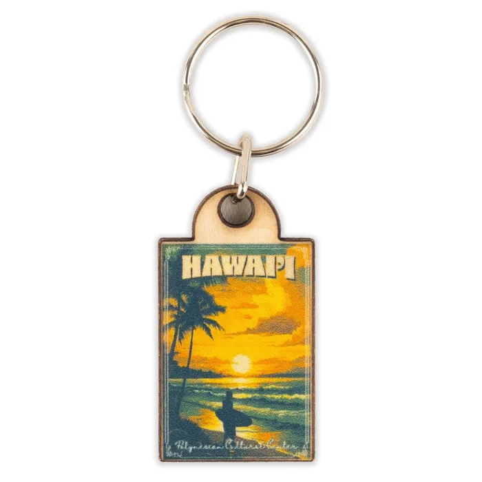 Hawaii Sunset Keyring and Fob GREATMOUNTAINWE Necklaces