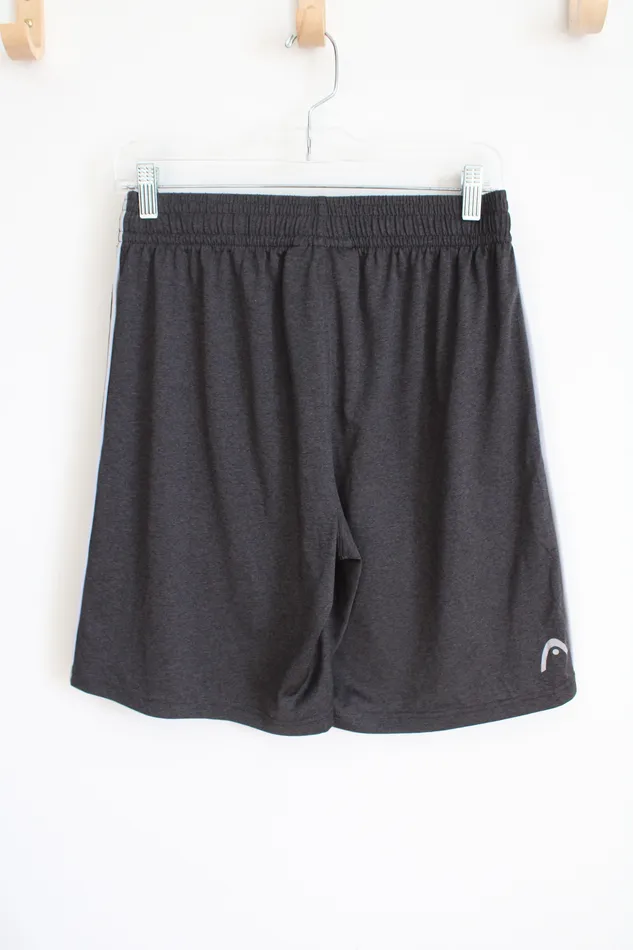 Head Earrings HEAD Gray Athletic Shorts S