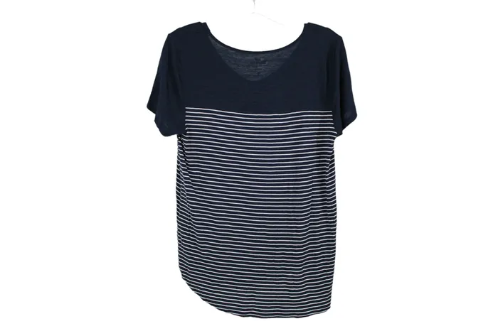 Hollister Rings Hollister Blue Striped Easy Tee M