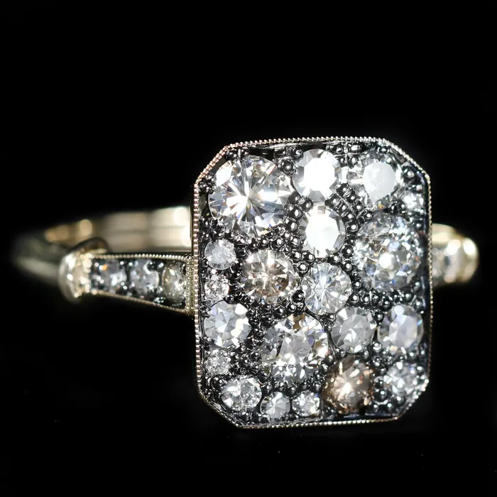 Immaculate Jewelry 14K Yellow Gold 125 CTW Diamond Ring Rings