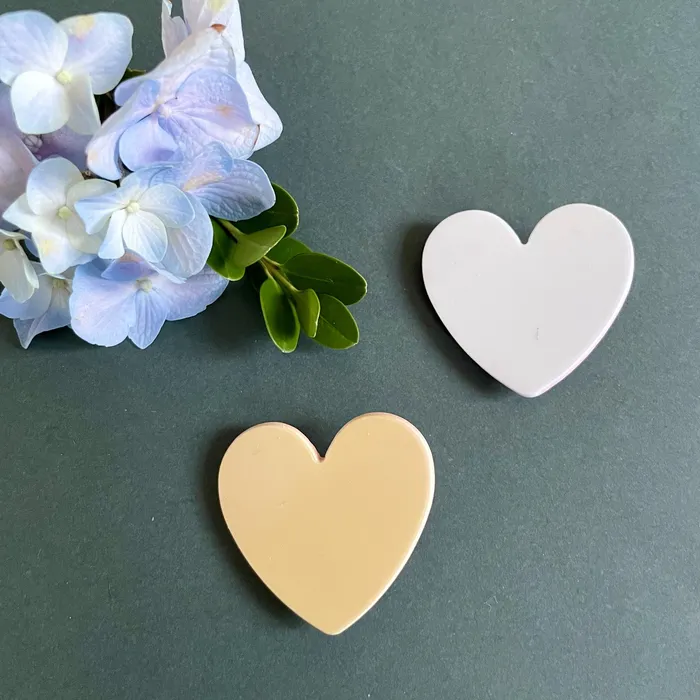 iszi ONLINE Girls Heart Hair Clips Yellow and white Necklaces