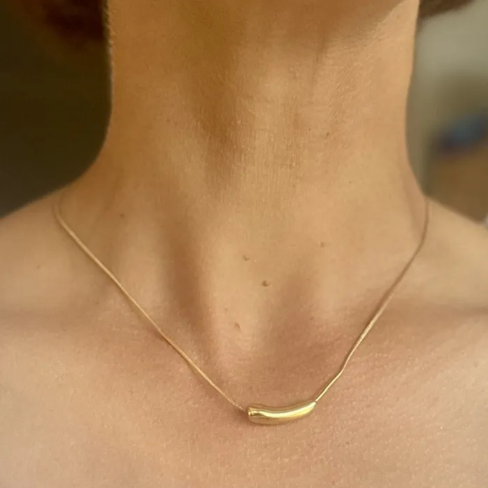 iszi ONLINE Tube Pendant Necklace Necklaces