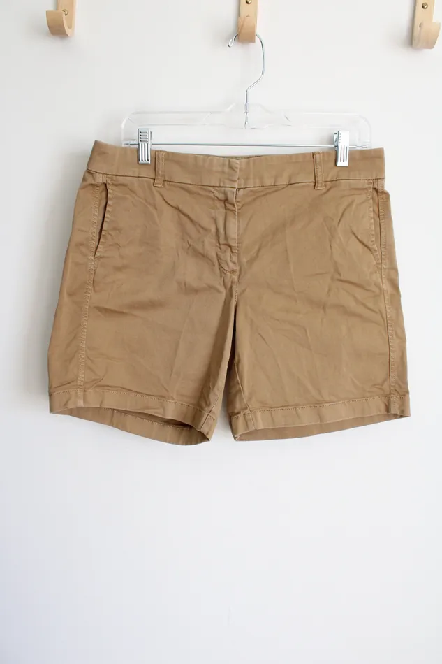JCrew JCrew Chino Brown Shorts 8 Earrings