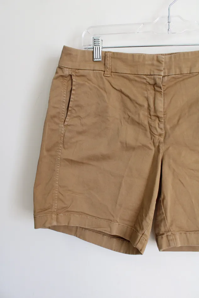 JCrew JCrew Chino Brown Shorts 8 Earrings