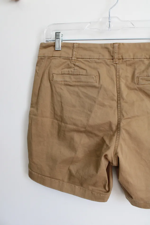 JCrew JCrew Chino Brown Shorts 8 Earrings