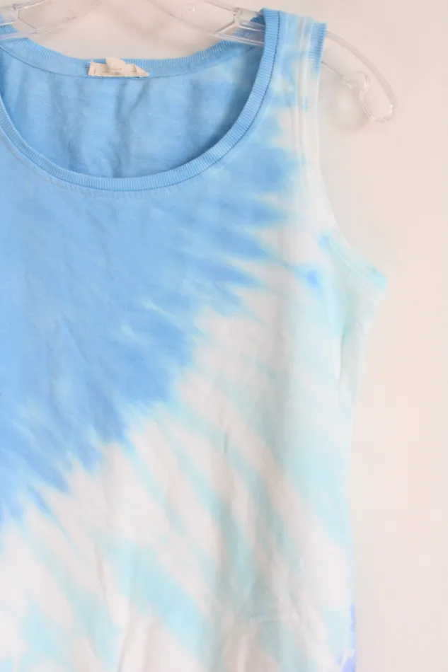 Jane And Delancey Rings Jane And Delancey Blue Tie Dye Pocket Dress S