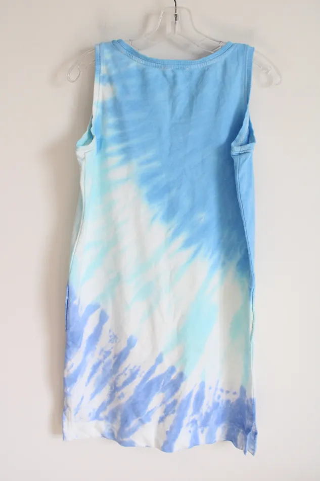 Jane And Delancey Rings Jane And Delancey Blue Tie Dye Pocket Dress S