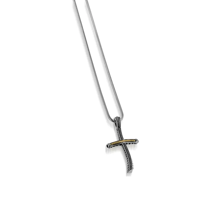 John Atencio Necklaces Antigua Cross Pendant Necklace