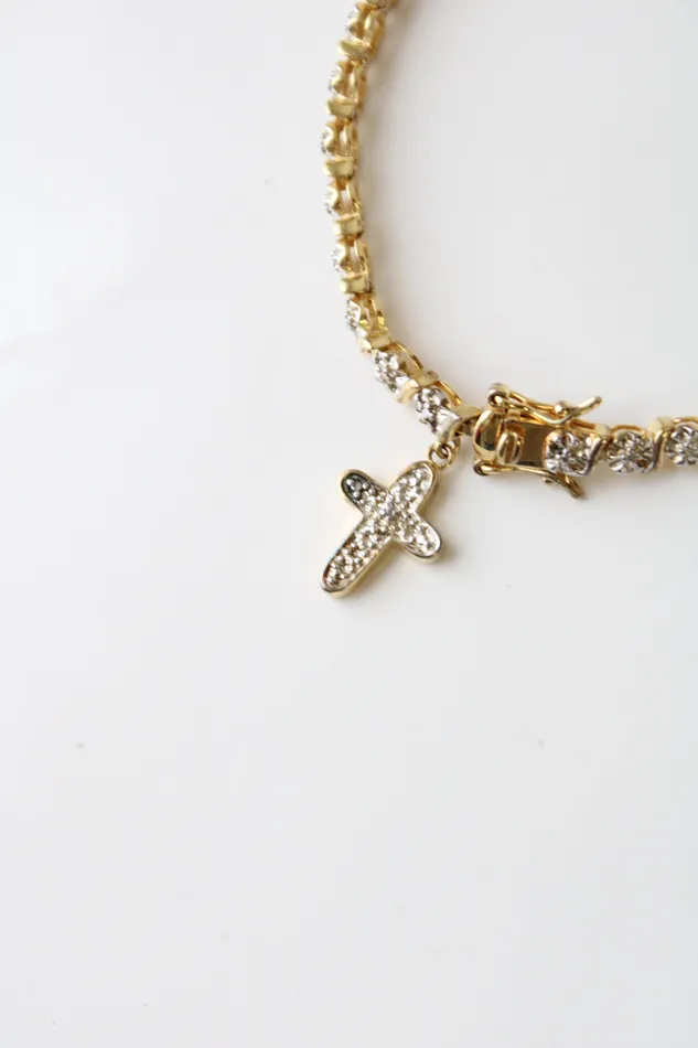 Jubilee Thrift Bracelets Cross Charm 925 Bracelet