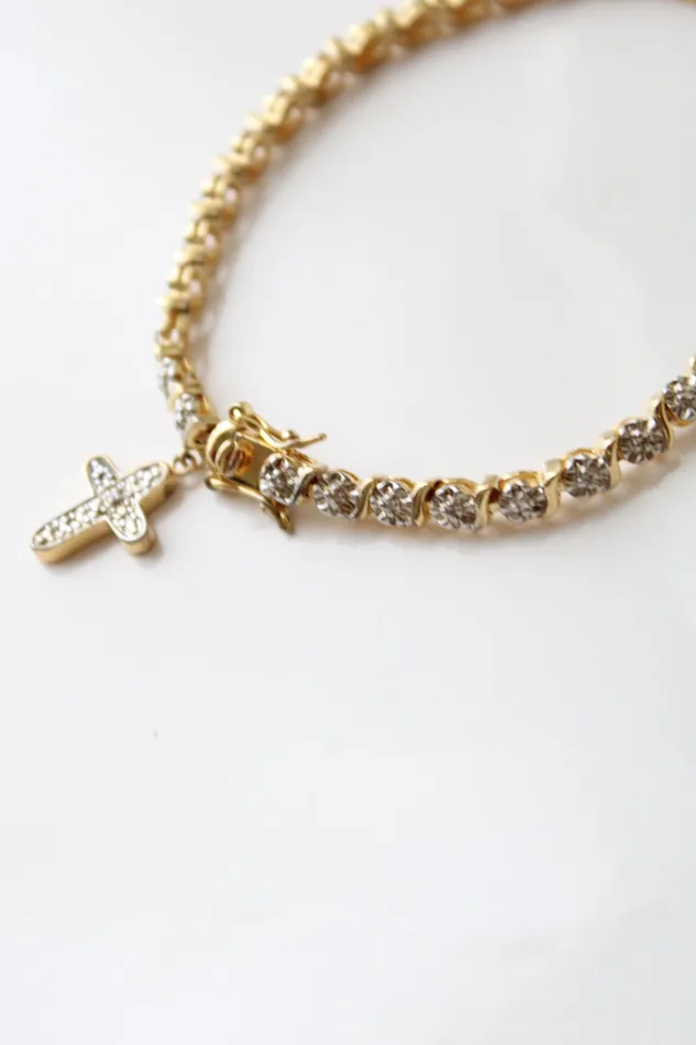 Jubilee Thrift Bracelets Cross Charm 925 Bracelet