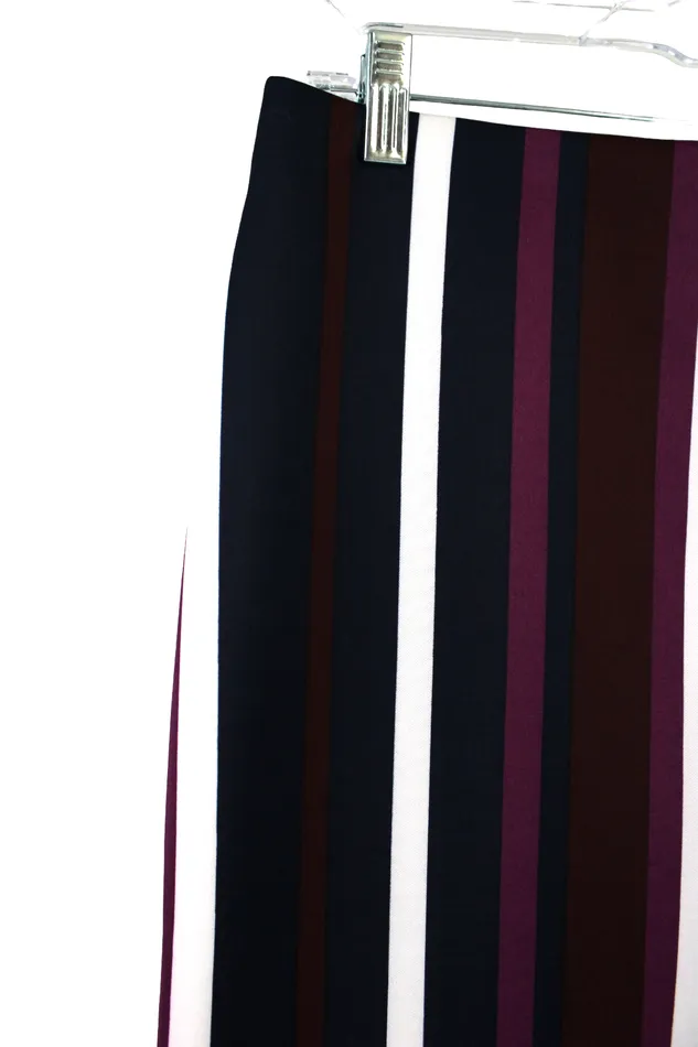 Jubilee Thrift Earrings New York Clothing Co Striped Skirt L