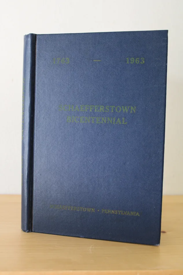 Jubilee Thrift Earrings Schaefferstown Pennsylvania Bicentennial 17631963 Book Jubilee Thrift Earrings Schaefferstown Pennsylvania Bicentennial 17631963 Book