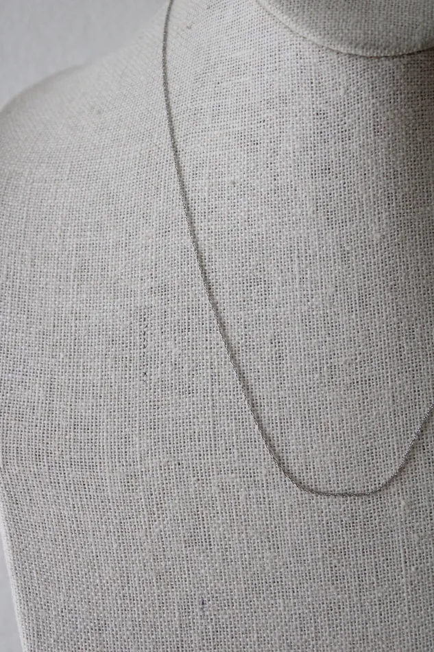 Jubilee Thrift White Gold 10KT Dainty Chain Necklace Necklaces