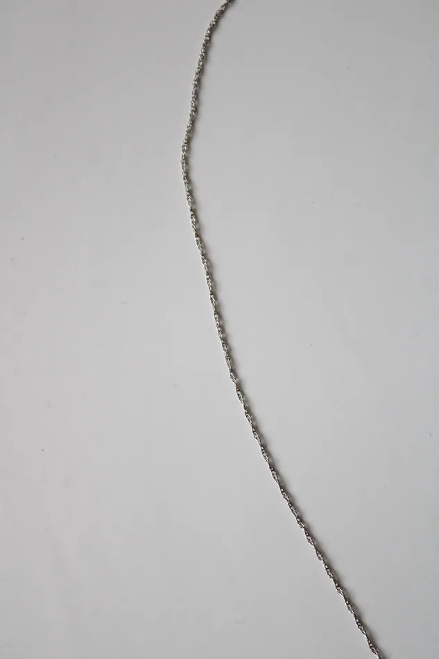 Jubilee Thrift White Gold 10KT Dainty Chain Necklace Necklaces