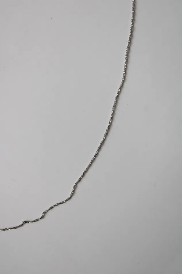 Jubilee Thrift White Gold 10KT Dainty Chain Necklace Necklaces