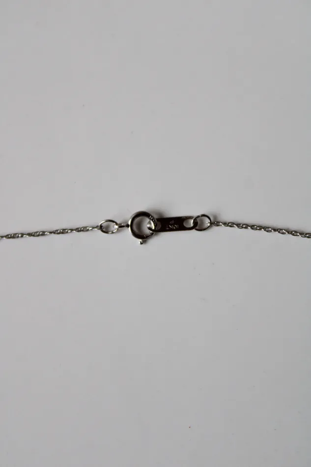 Jubilee Thrift White Gold 10KT Dainty Chain Necklace Necklaces