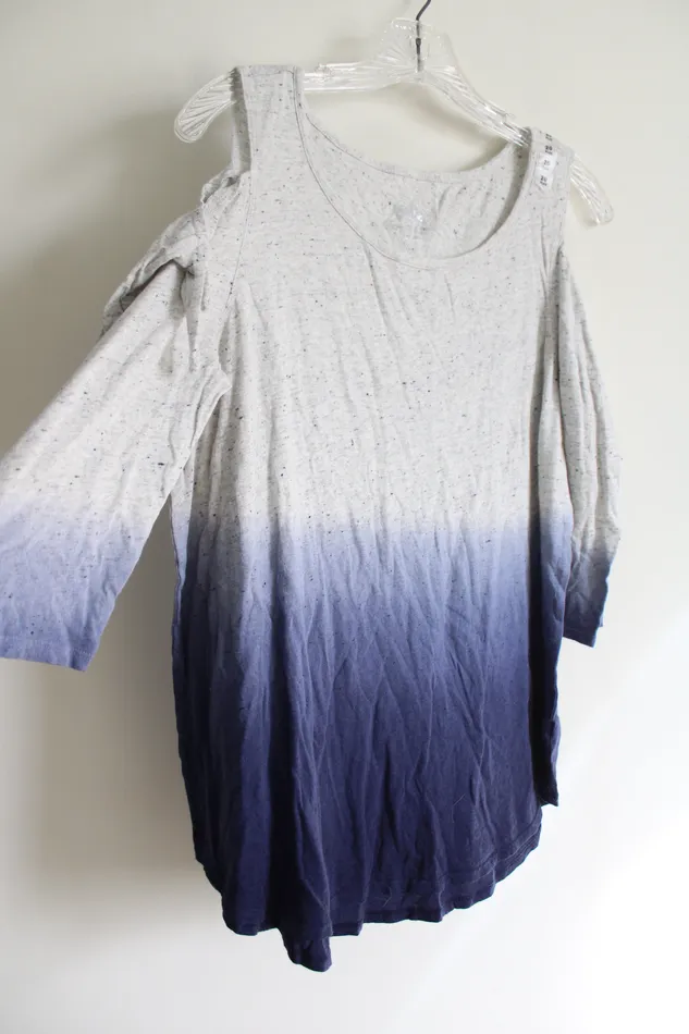 Justice Blue Ombre Cold Shoulder Top 20 Justice Rings