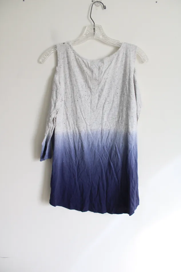 Justice Blue Ombre Cold Shoulder Top 20 Justice Rings