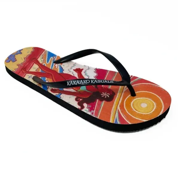 KAKAAKOKASUALS Earrings Kakaako Kasuals Queens Womens Slippers