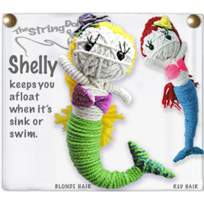 Kamibashi String Doll Shelly Mermaid KAMIBASHICORP Necklaces