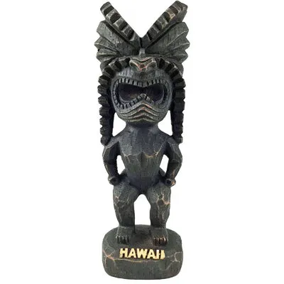 KCCOMPANY Earrings Ku Poly Resin Hawaiian Tiki God 7
