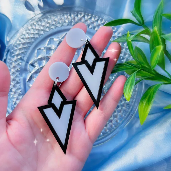 KGF Jewelry Earrings Quest Marker Acrylic Earrings Keychains Pins