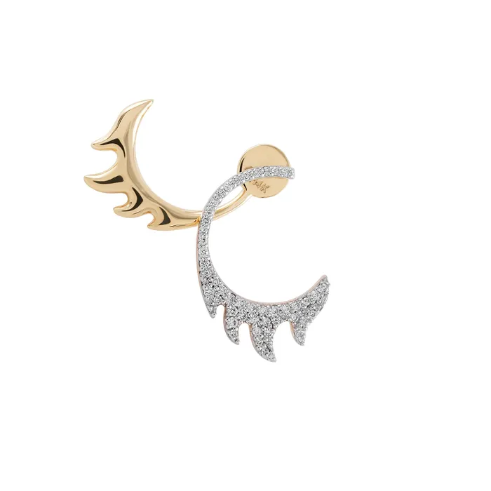 Kismet by Milka Earrings Melt Earring