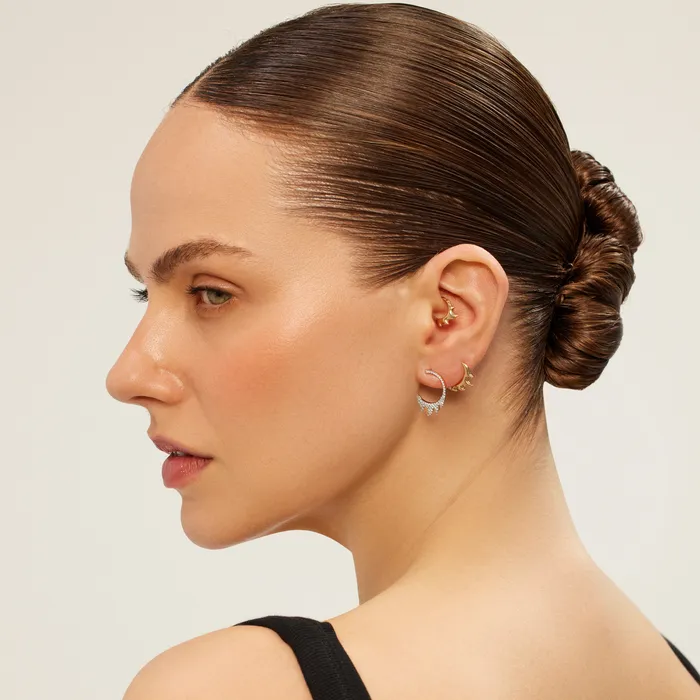 Kismet by Milka Earrings Melt Earring