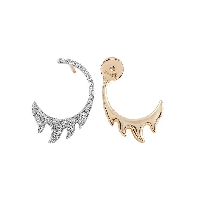 Kismet by Milka Earrings Melt Earring