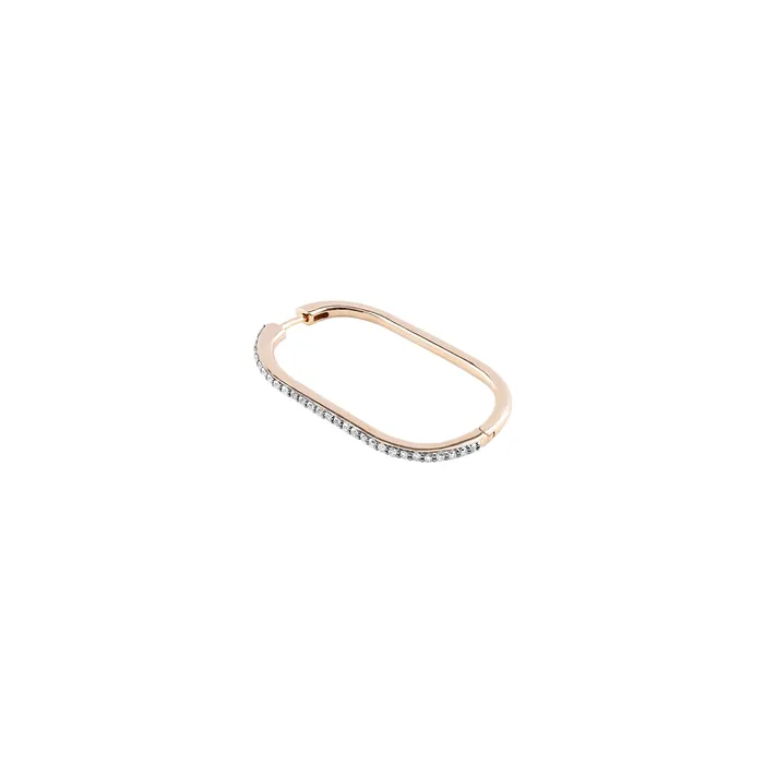 Kismet by Milka Earrings Midi Amelia Hoop Earring