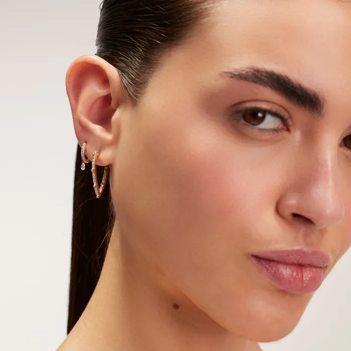 Kismet by Milka Earrings Sheena Hoop Earring