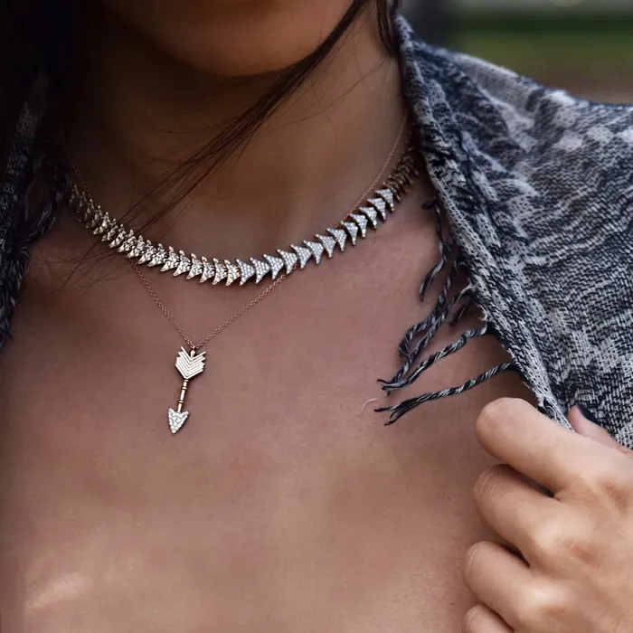 Kismet By Milka Necklaces Arrowhead Necklace