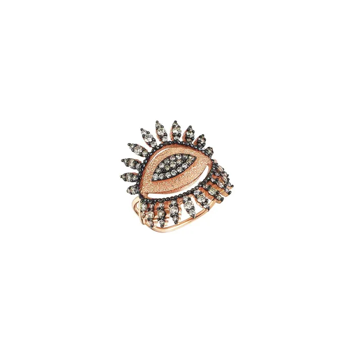 Kismet by Milka Rings 10th Eye Pinky Ring