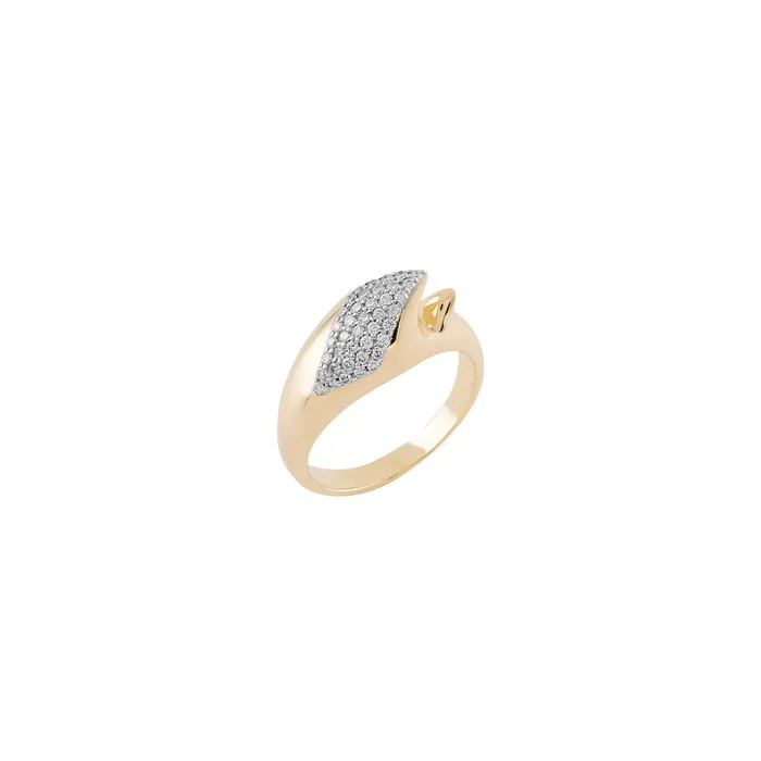 Kismet by Milka Rings Vulcan Pinky Ring