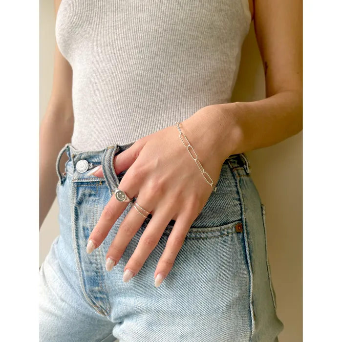 kris nations Bracelets Large Link Chain Bracelet kris nations Bracelets Large Link Chain Bracelet