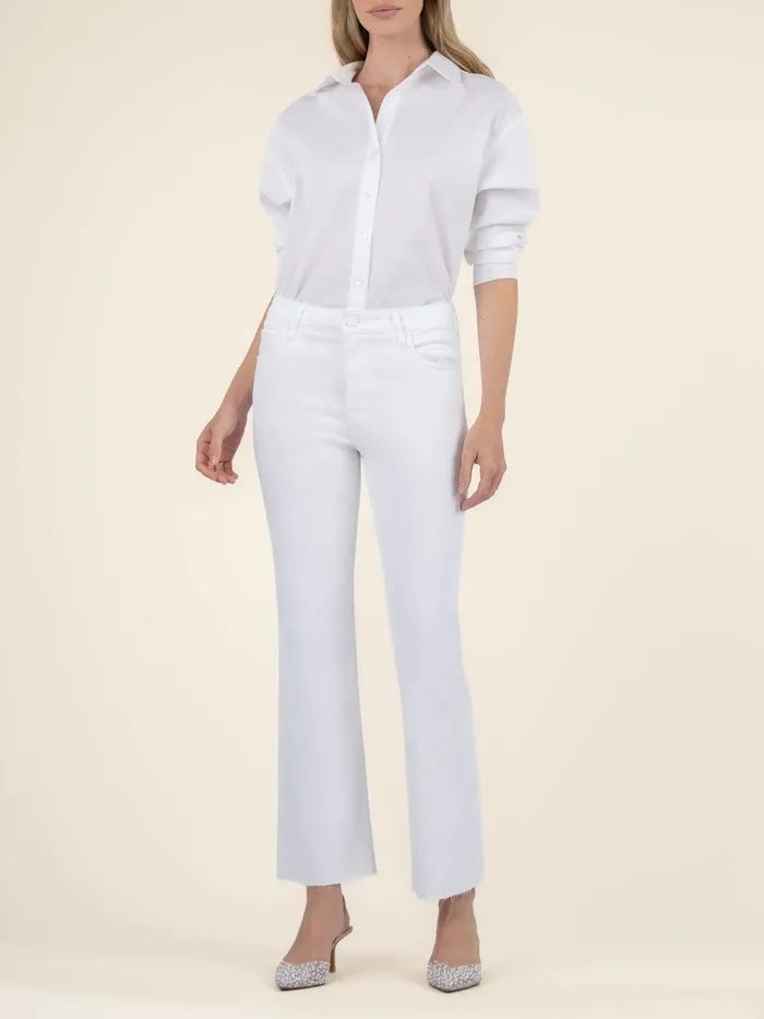 Kut Jeans Swat Fame Inc Necklaces Kut Jeans Kelsey High Rise Ankle Flare with Raw Hem Kut Jeans Swat Fame Inc Necklaces Kut Jeans Kelsey High Rise Ankle Flare with Raw Hem
