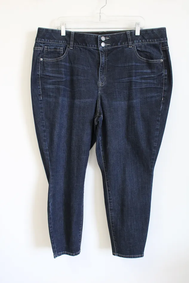 Lane Bryant Earrings Lane Bryant High Rise Skinny Jeans 20 Short