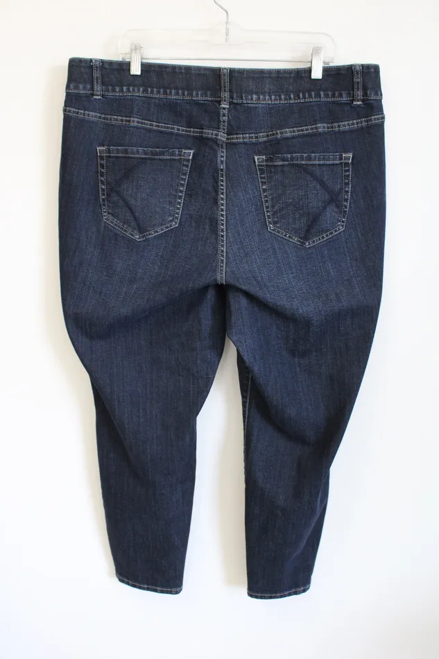 Lane Bryant Earrings Lane Bryant High Rise Skinny Jeans 20 Short