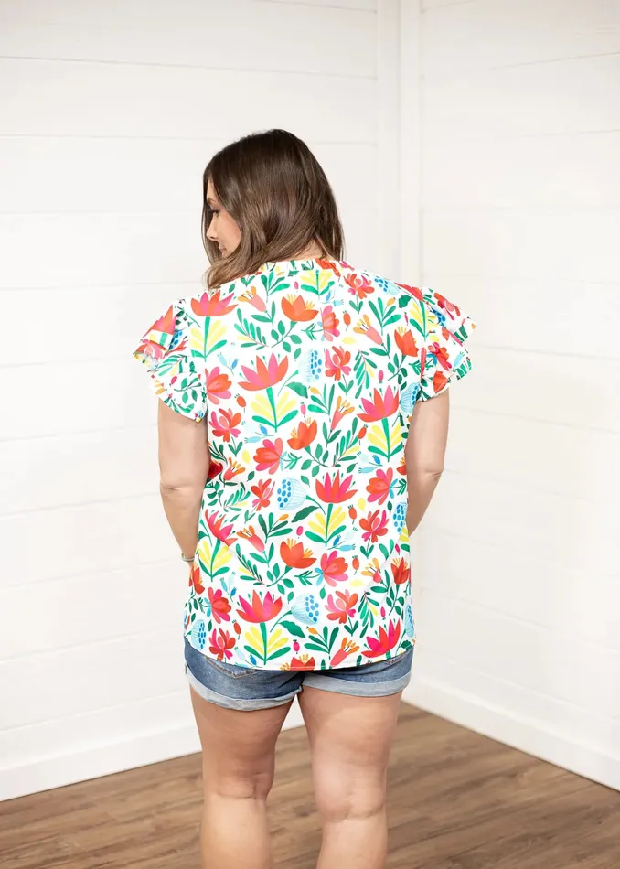 LAYERZ CLOTHING Necklaces THE IRIS TOP MULTI COLOR LAYERZ CLOTHING Necklaces THE IRIS TOP MULTI COLOR