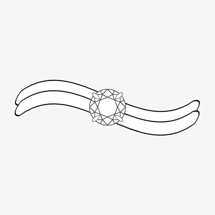 Leilani Ring Setting madetoorder Foe Dear Rings