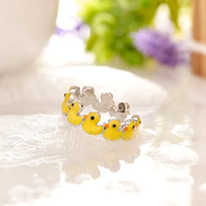 Little Yellow Duck Ring Chadds Ford Jewelry Rings