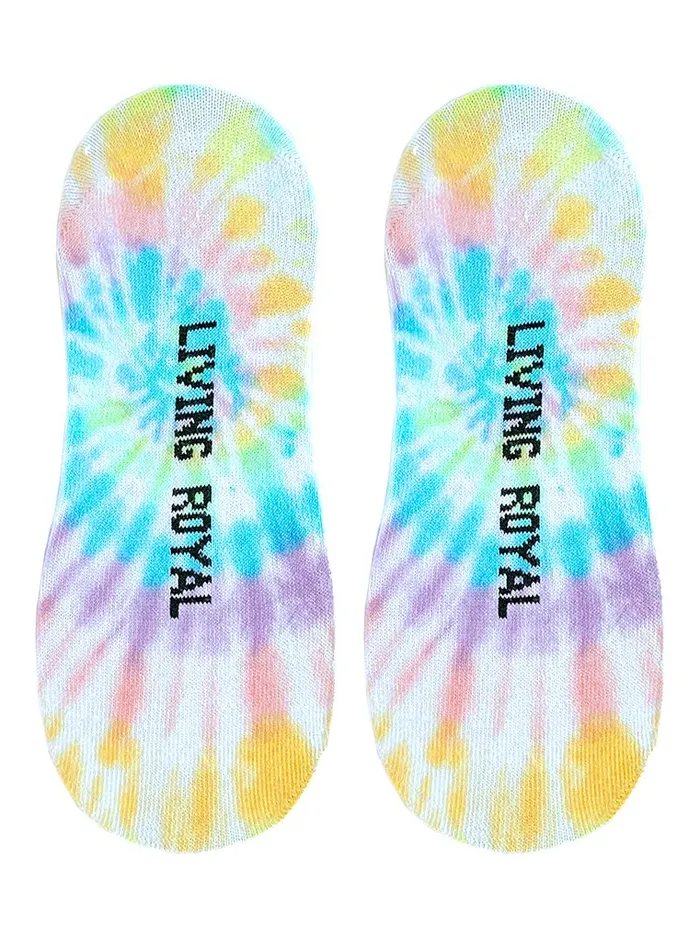 LIVINGROYAL Earrings Living Royal Pastel Tie Dye NoShow Liner Socks