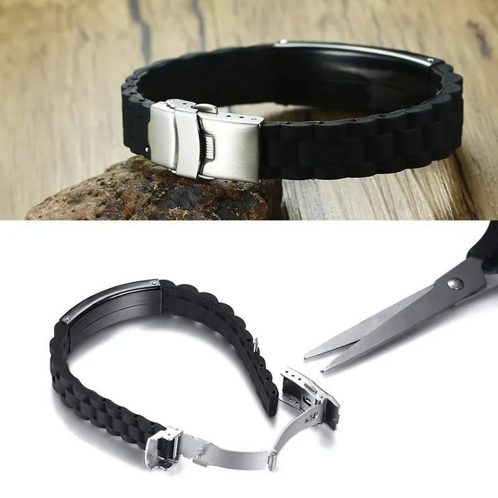 Lords Guidance Bracelets Bible Verse Bracelet br Be Strong And Courageous Silicone