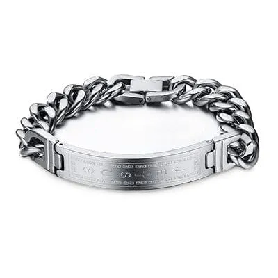 Lords Guidance Bracelets Mens Cross Bracelet br Jesus