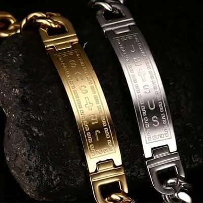 Lords Guidance Bracelets Mens Cross Bracelet br Jesus